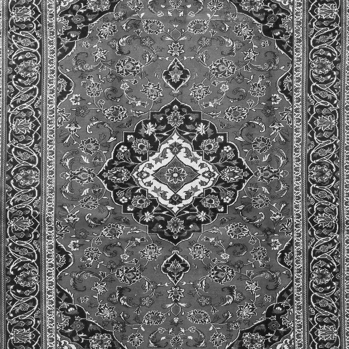 Medallion Gray Traditional Rug, tr3794gry