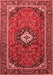 Medallion Red Traditional Area Rugs