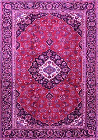 Medallion Pink Traditional Rug, tr3794pnk