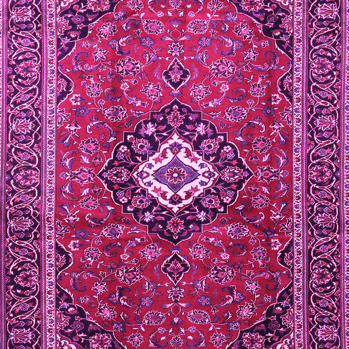 Medallion Pink Traditional Rug, tr3794pnk