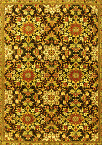 Persian Yellow Traditional Rug, tr3795yw