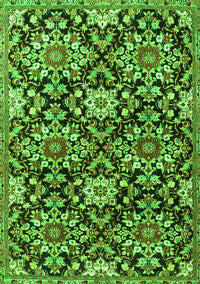 Persian Green Traditional Rug, tr3795grn
