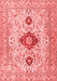 Persian Red Traditional Area Rugs