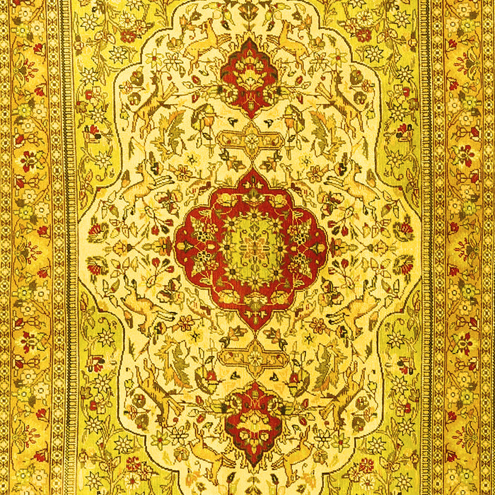 Persian Yellow Traditional Rug, tr3796yw