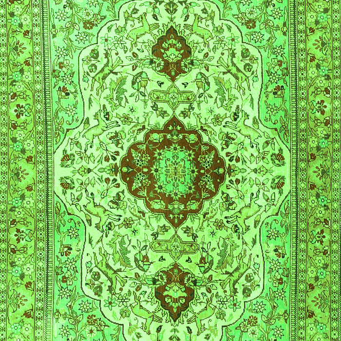 Persian Green Traditional Rug, tr3796grn
