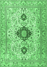 Persian Emerald Green Traditional Rug, tr3796emgrn