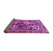 Sideview of Persian Purple Traditional Rug, tr3797pur