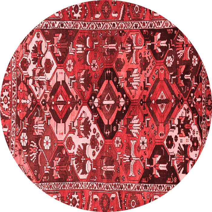 Machine Washable Persian Red Traditional Rug, wshtr3797red