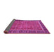 Sideview of Persian Pink Traditional Rug, tr3798pnk