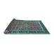 Sideview of Persian Light Blue Traditional Rug, tr3798lblu