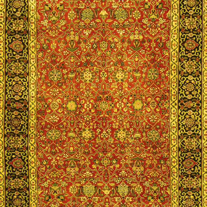 Persian Yellow Traditional Rug, tr3798yw