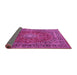 Sideview of Persian Pink Traditional Rug, tr3799pnk