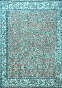 Persian Light Blue Traditional Rug, tr379lblu