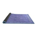 Sideview of Persian Blue Traditional Rug, tr379blu