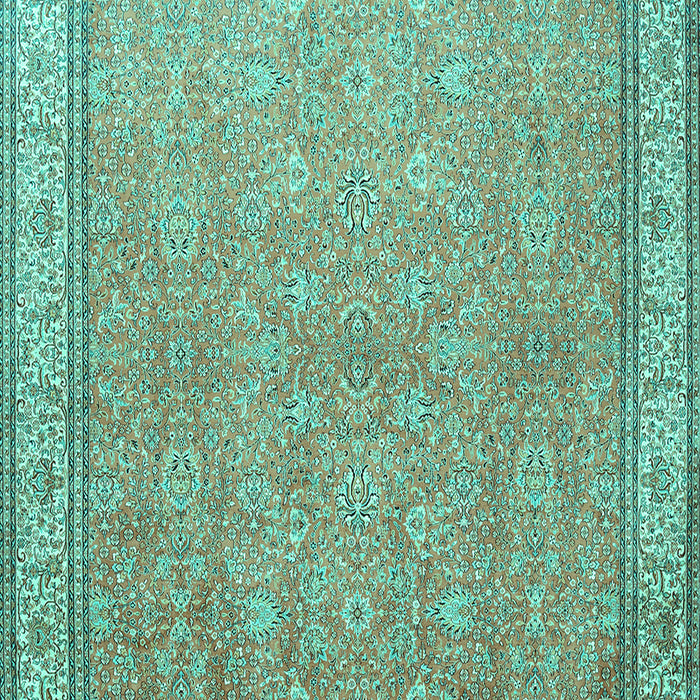 Persian Turquoise Traditional Rug, tr379turq