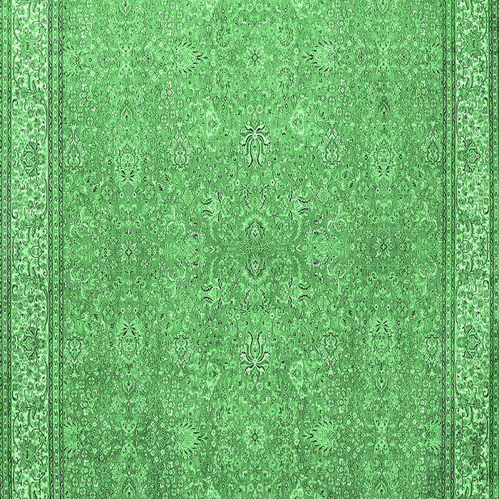 Persian Emerald Green Traditional Rug, tr379emgrn