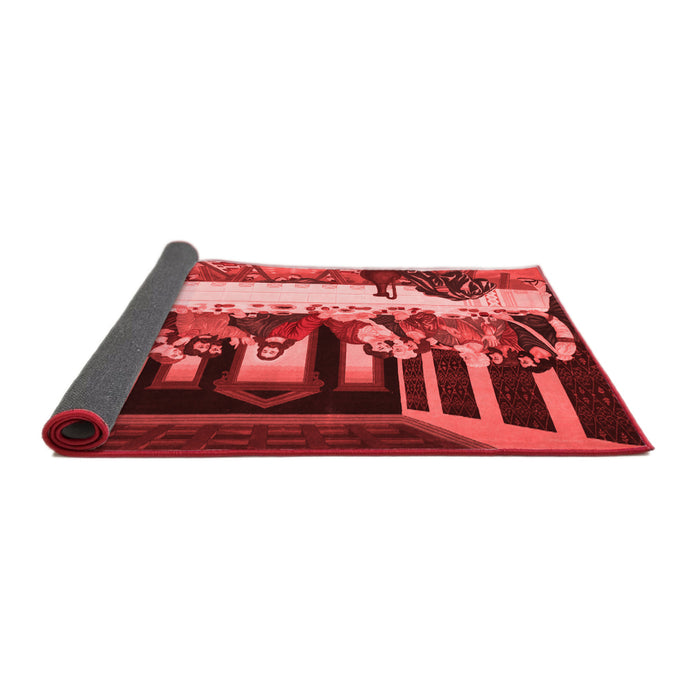 Persian Red Traditional Area Rugs