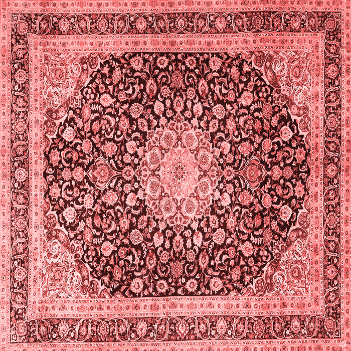 Machine Washable Persian Red Traditional Rug, wshtr3800red