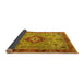 Sideview of Persian Yellow Traditional Rug, tr3801yw