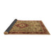 Sideview of Persian Brown Traditional Rug, tr3801brn