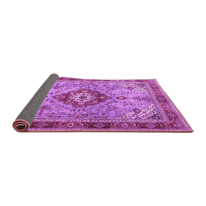 Sideview of Persian Purple Traditional Rug, tr3801pur