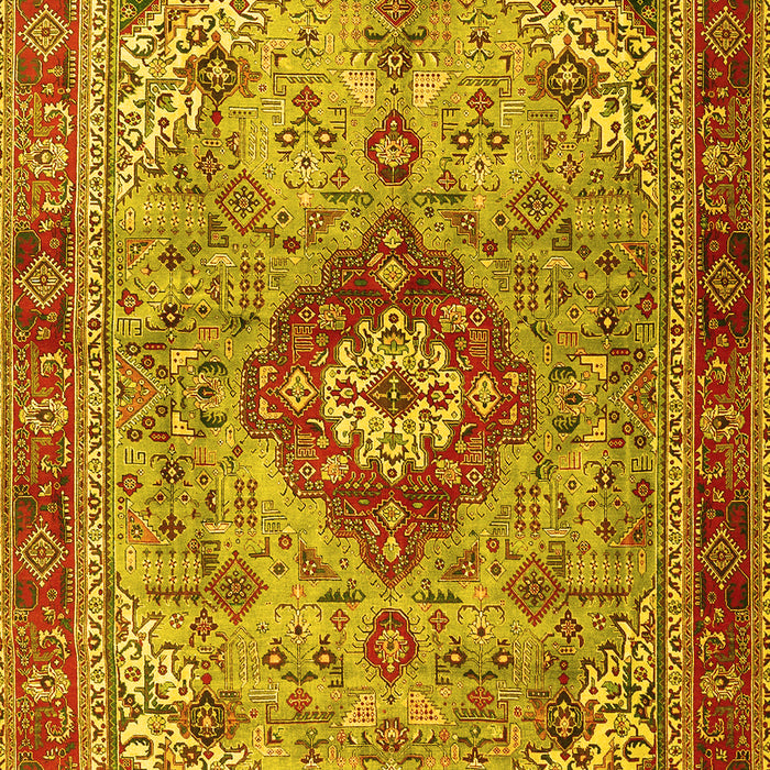 Persian Yellow Traditional Rug, tr3801yw