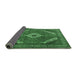 Sideview of Persian Emerald Green Traditional Rug, tr3802emgrn