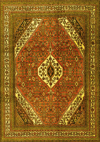 Persian Yellow Traditional Rug, tr3802yw