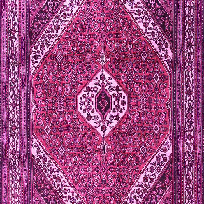 Machine Washable Persian Pink Traditional Rug, wshtr3802pnk