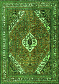 Persian Green Traditional Rug, tr3802grn