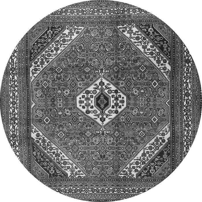 Machine Washable Persian Gray Traditional Rug, wshtr3802gry