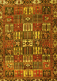 Persian Yellow Traditional Rug, tr3803yw
