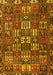 Persian Yellow Traditional Rug, tr3803yw