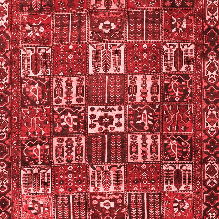 Machine Washable Persian Red Traditional Rug, wshtr3803red