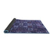 Sideview of Persian Blue Traditional Rug, tr3803blu