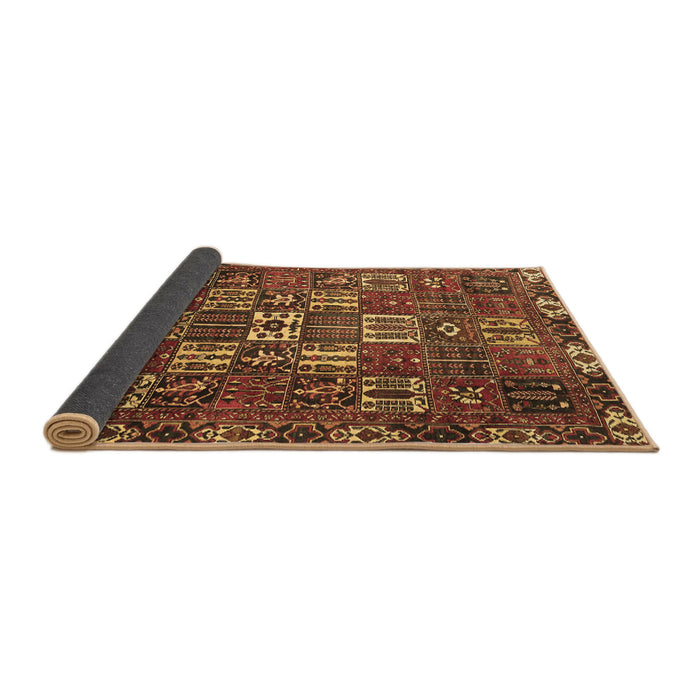 Sideview of Persian Brown Traditional Rug, tr3803brn
