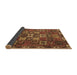 Sideview of Persian Brown Traditional Rug, tr3803brn