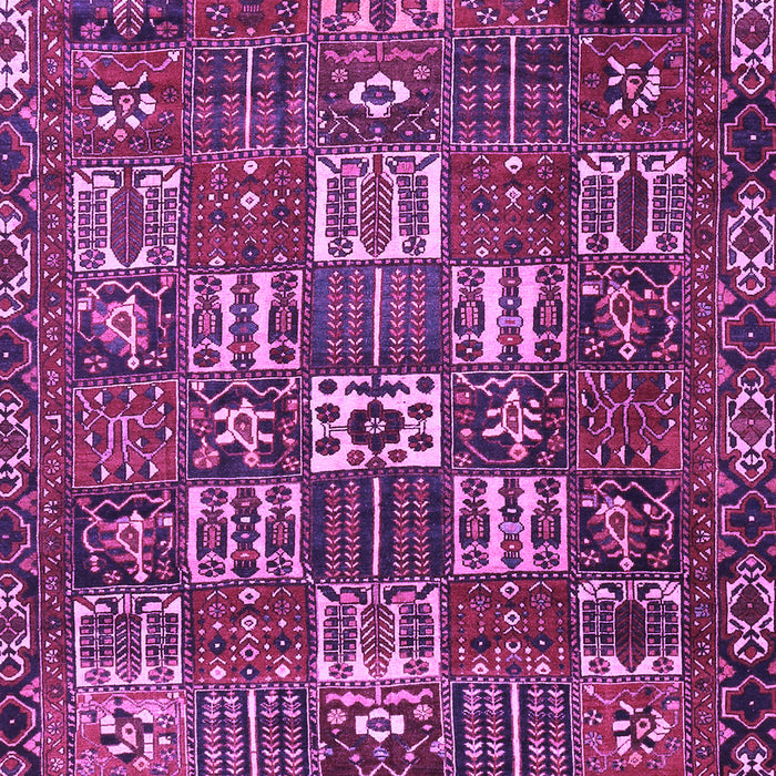 Machine Washable Persian Purple Traditional Area Rugs, wshtr3803pur