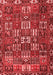 Persian Red Traditional Area Rugs