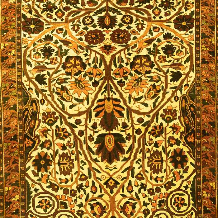 Persian Yellow Traditional Rug, tr3804yw