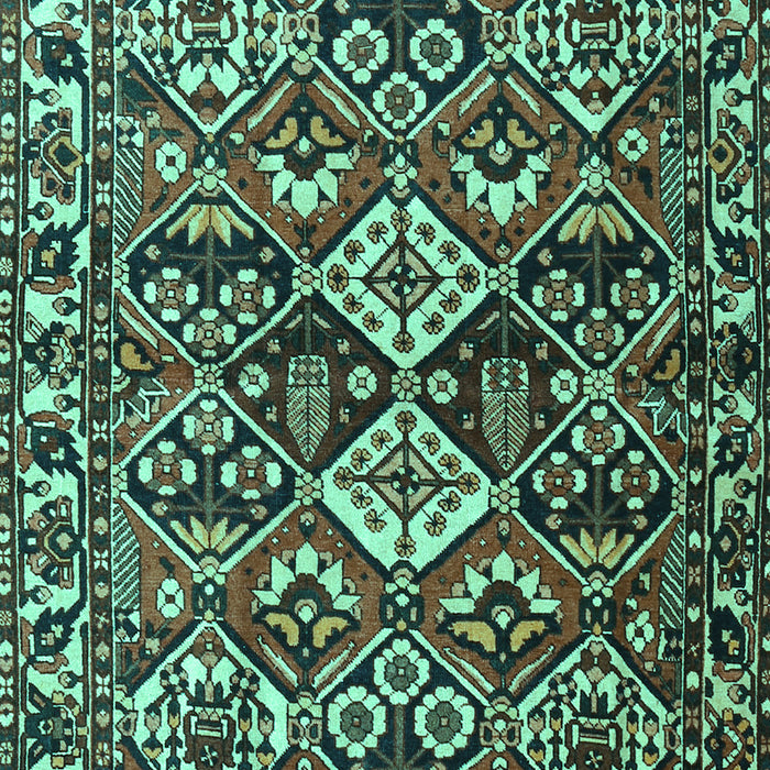 Persian Turquoise Traditional Rug, tr3806turq