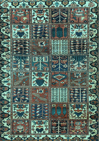 Persian Light Blue Traditional Rug, tr3807lblu