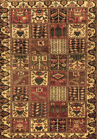 Persian Brown Traditional Rug, tr3807brn