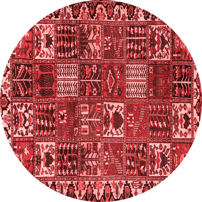 Machine Washable Persian Red Traditional Rug, wshtr3807red