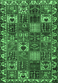 Persian Emerald Green Traditional Rug, tr3807emgrn