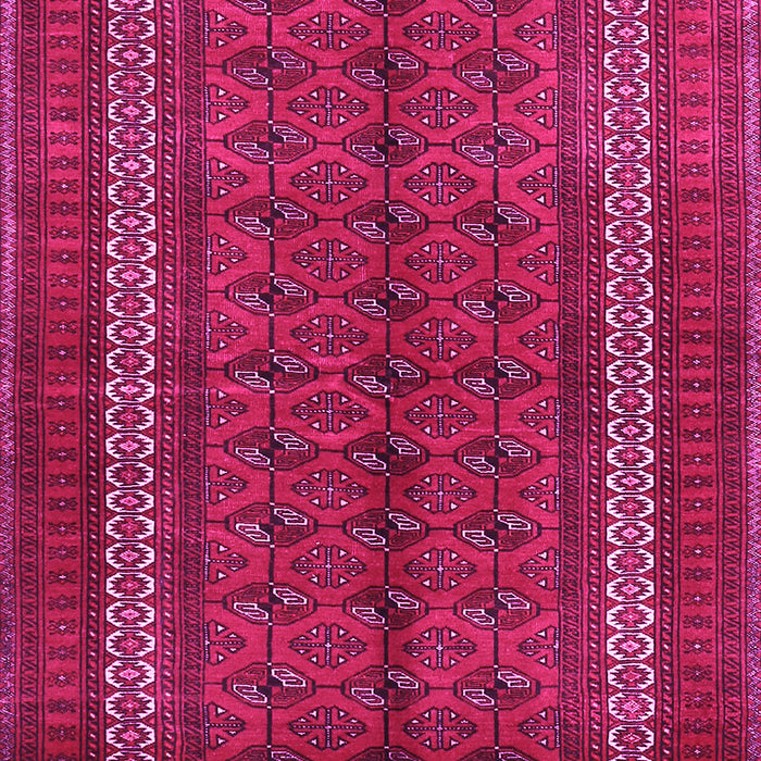 Machine Washable Persian Pink Traditional Rug, wshtr3808pnk