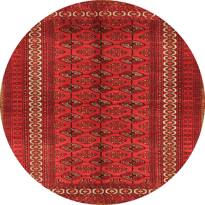 Machine Washable Persian Orange Traditional Area Rugs, wshtr3808org