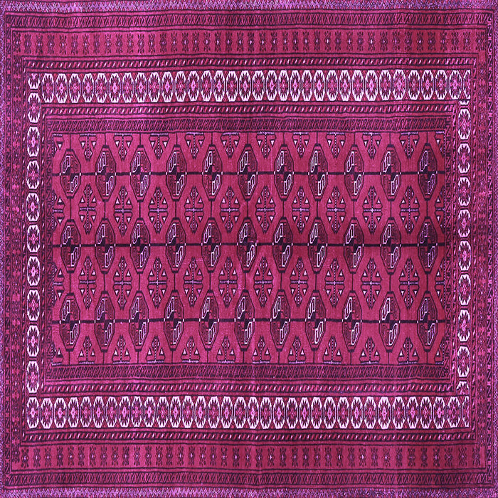 Square Persian Purple Traditional Rug, tr3808pur