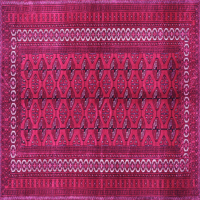 Square Persian Pink Traditional Rug, tr3808pnk
