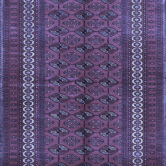 Machine Washable Persian Blue Traditional Rug, wshtr3808blu
